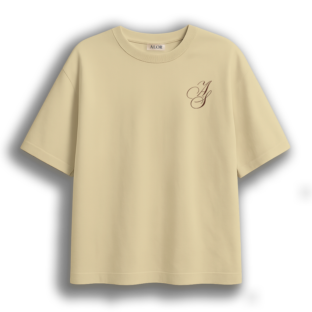 T-Shirt Oversize Sand Vibe