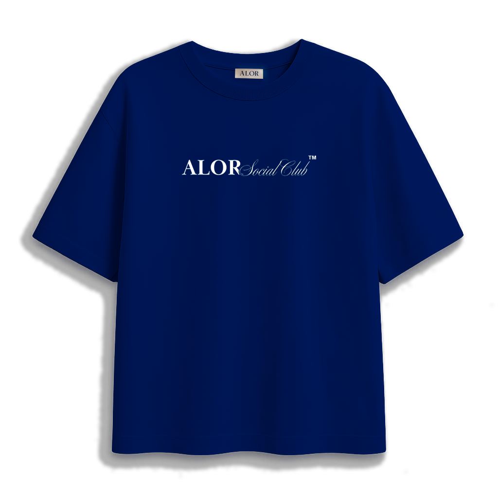 T- Shirt Oversize Social Club Tee Royal Blue